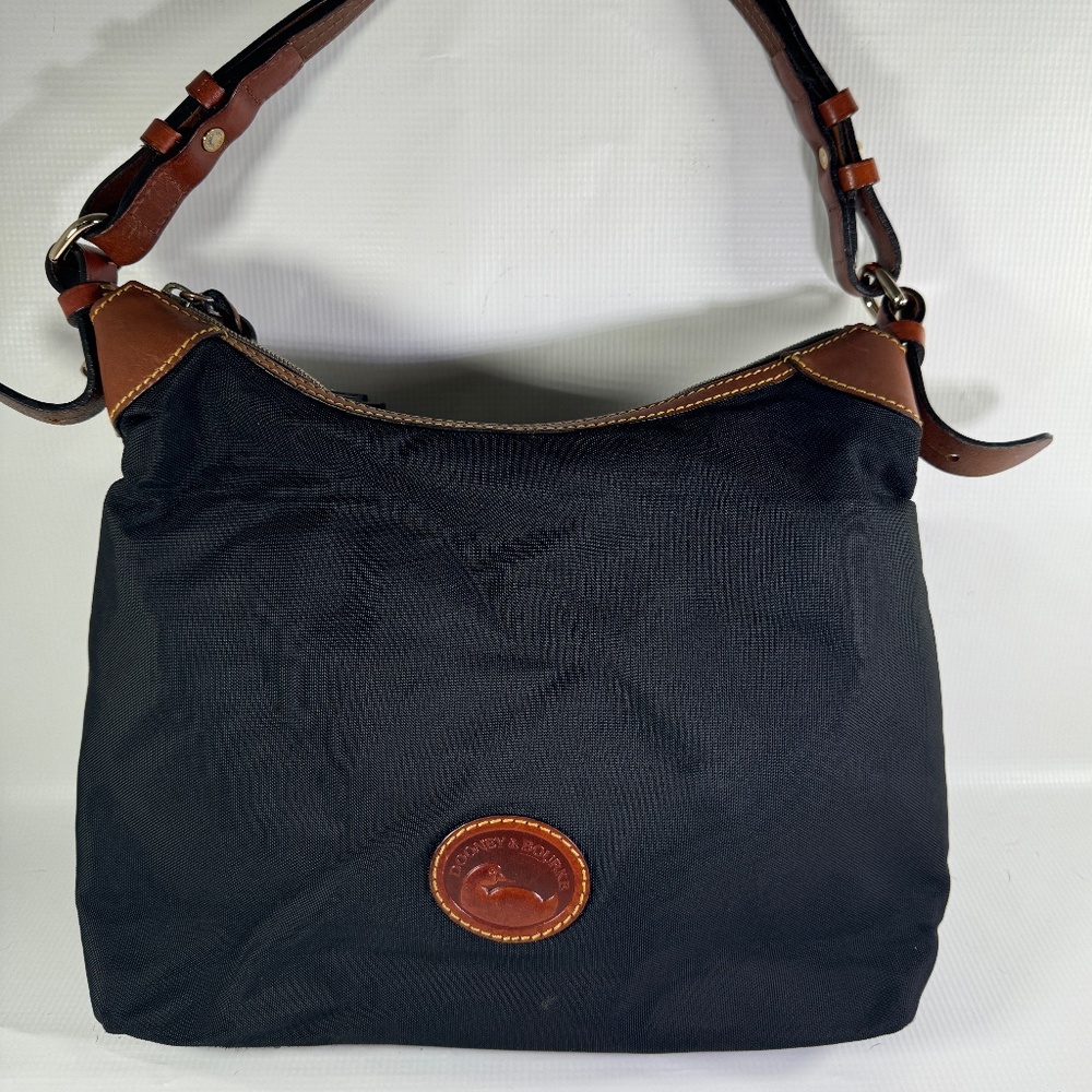 Dooney and Bourke Black Nylon Shoulder Bag